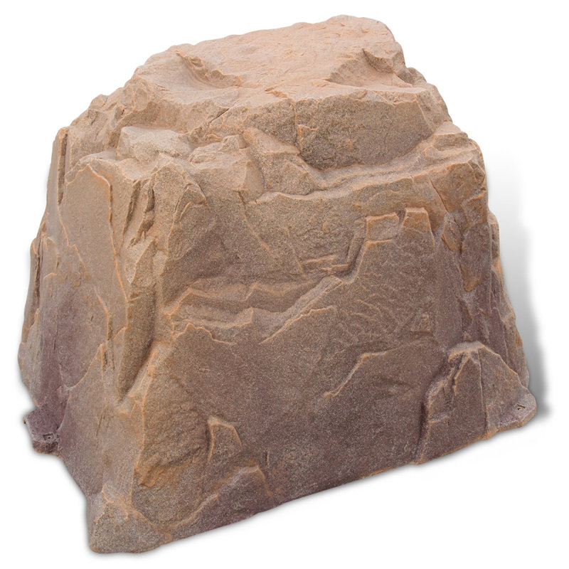 DekoRRa Products Rock Cover Statue Garden Stone & Reviews Wayfair